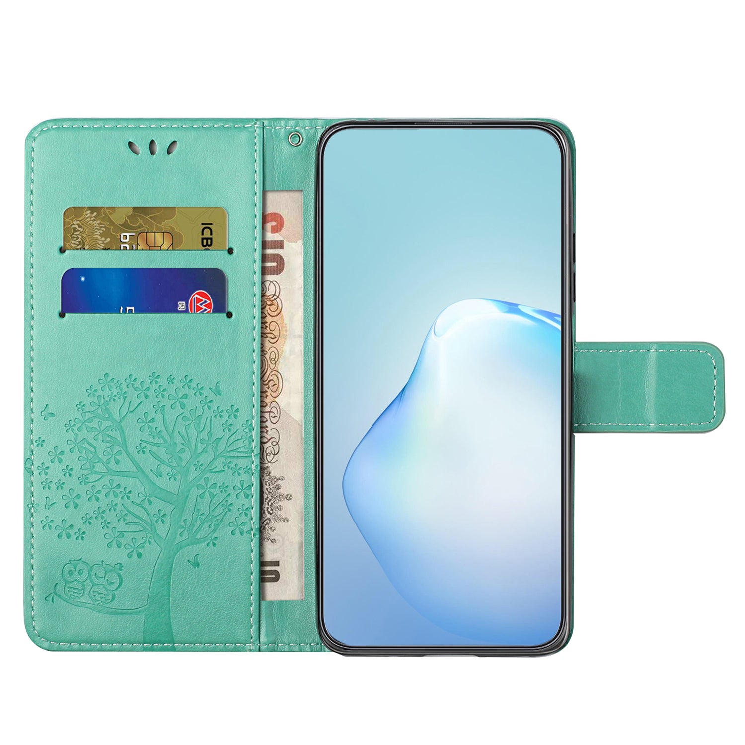 Drop-proof PU Leather Phone Case For Xiaomi Redmi Note 12 Pro 5G Phone Wallet Cover Stand with Imprinted Owl Tree Pattern Drop-proof PU Leather Phone Case For Xiaomi Redmi Note 12 Pro 5G Phone Wallet Cover Stand with Imprinted Owl Tree Pattern